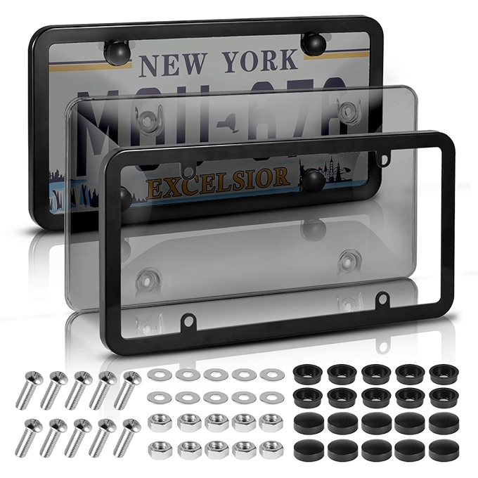 车牌框套装适用美国和加拿大标准牌照