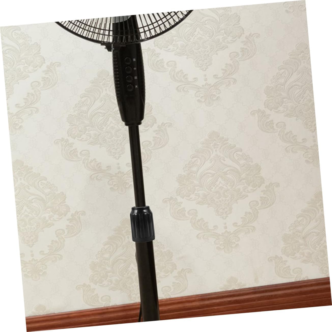 Zerodeko 2Pcs Fan Lifting Rod Nut, Plastic Floor Fan Support Parts, Black