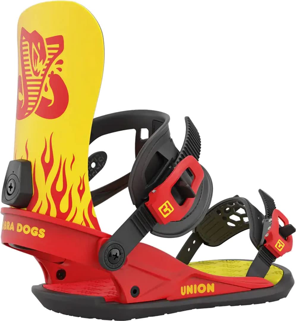 UnionCOBRA DOGS CUSTOM HOUSE Binding 2023 yellow red