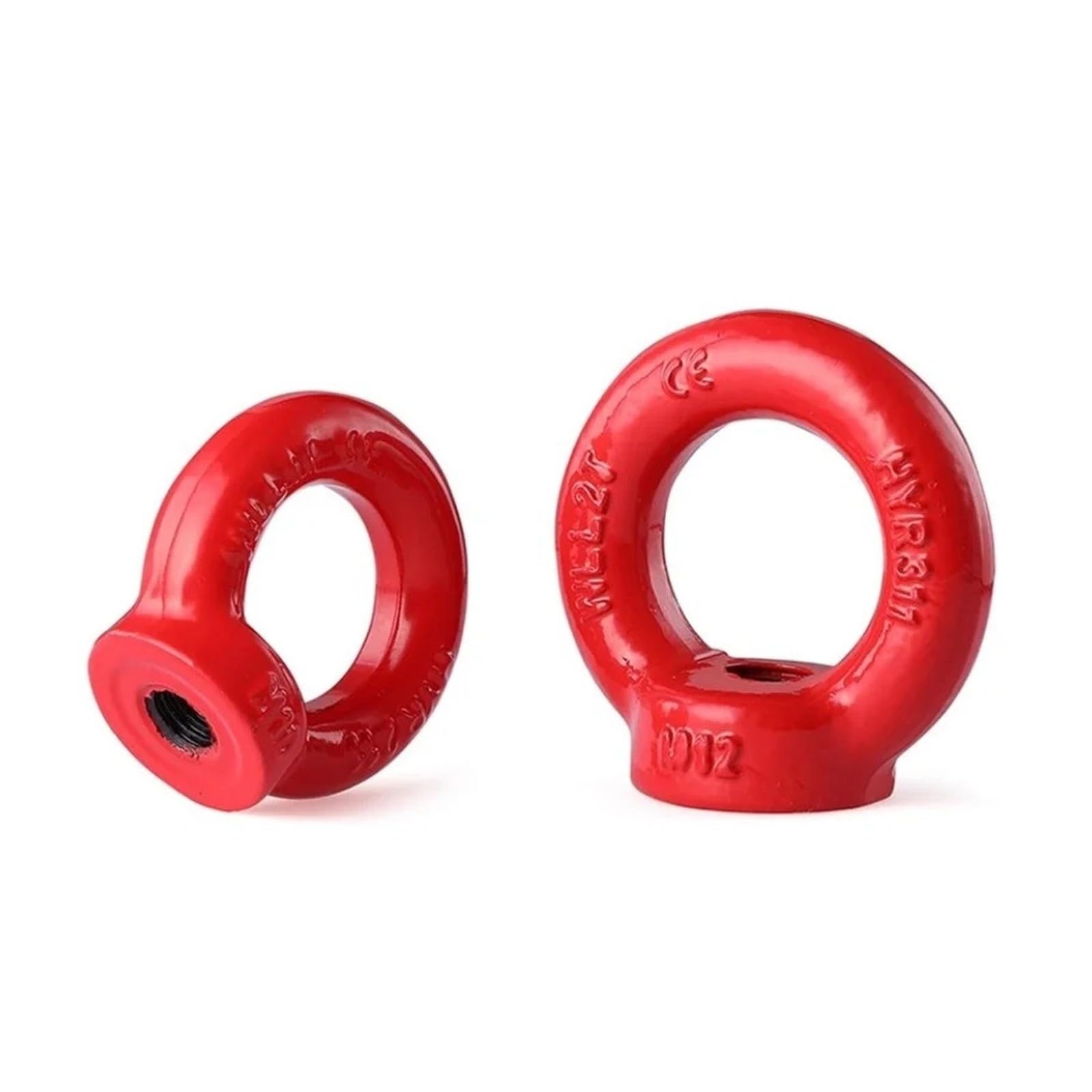 Ghiera girevole for carichi pesanti in acciaio legato con bullone a occhiello rosso M6-M30(Screw(G80),M14-1pcs)