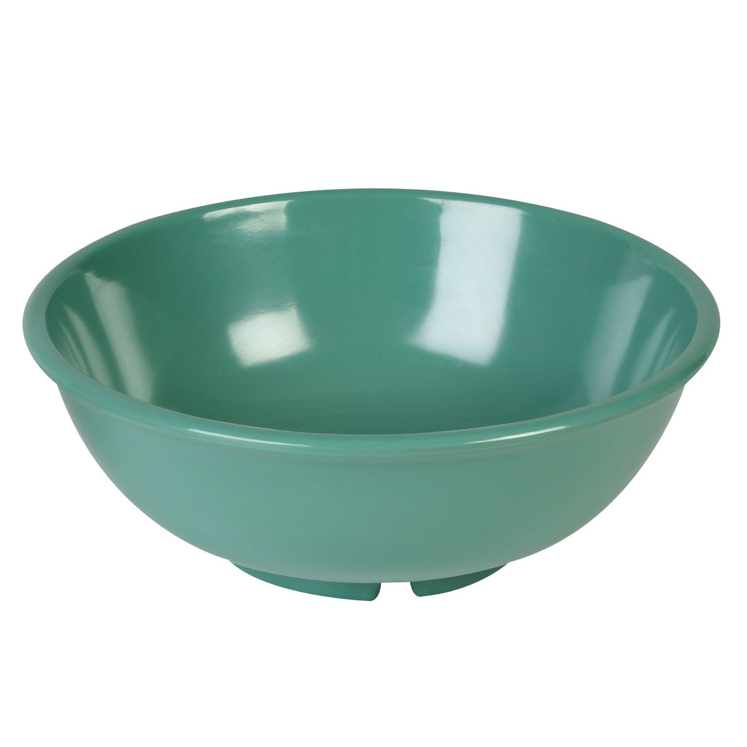 Color green melamine dinnerware collection 7.5 inch salad bowl - 24 oz by Thunder Group – 24.0 ounces, Melamine, Green, Model CR5807GR