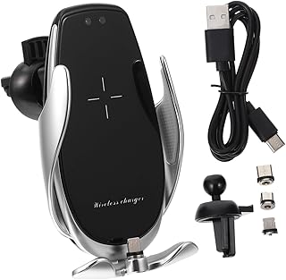 FAVOMOTO Phone Stand 1 Set Mobile Phone Holder Mobile Phone Holder for Car Phone Holders for Cars Car Stand Phone Stand Cellphone Holder for Car Plastic Silver Wireless Phone Bracket