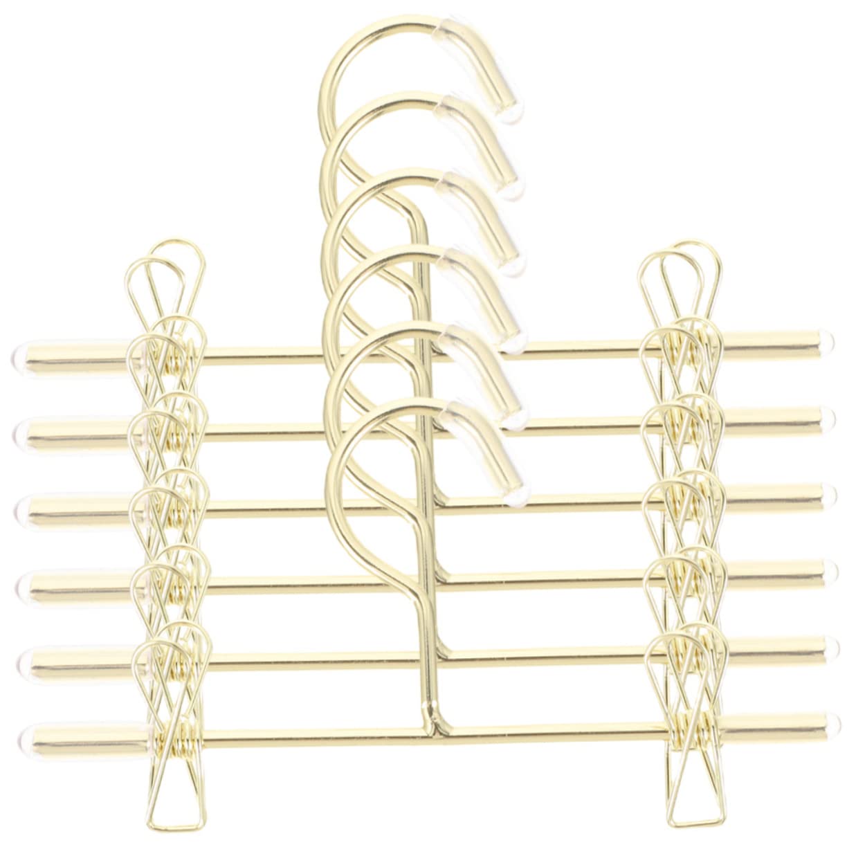 BUGUUYO 6Pcs Mini Hangers for Dolls Doll Clothes Storage Practical Miniature Garment Hangers for Organized Wardrobe