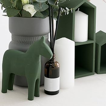 ソウルオブシベリア　木製馬のオブジェ 3体セット 木馬のミニチュアオブジェ｜Fresk（フレスク）