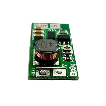 DC 6-24V 30-900mA Adjustable LED Driver PWM Controller DC-DC Step-Down Constant Current Converter (5 PCS)