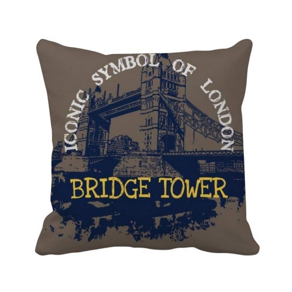 Housse de coussin Londres déco canapé pour une ambiance salon cosy