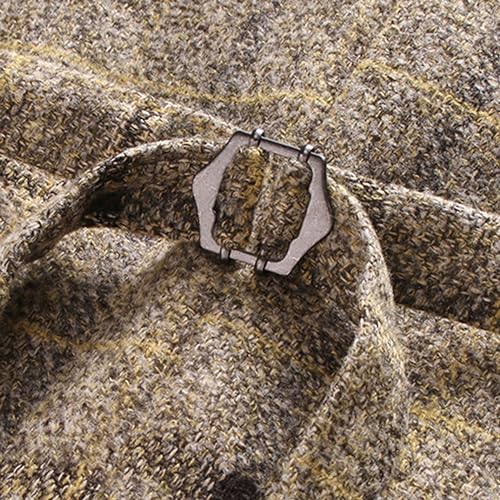 Mens Plaid Causal Sports Coats Slim Fit Solid Checkered Blazer Classic Lightweight Business Suit Jacket4