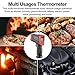 KEMAISI Infrared Thermometer Gun, Non-Contact Digital Laser Temperature Gun -58°F -1616°F (-50℃-880℃), Laser Temp Gauge Surface Measuring Tool for Cooking, Oven, HVAC, Industry (Non-Body use)