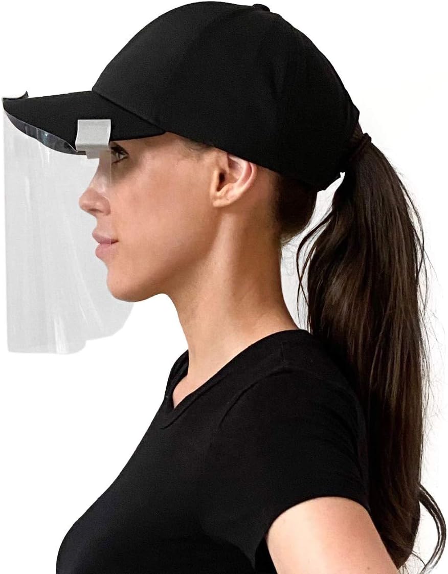 Protective Clip-On Face Shield - 5 Pack 