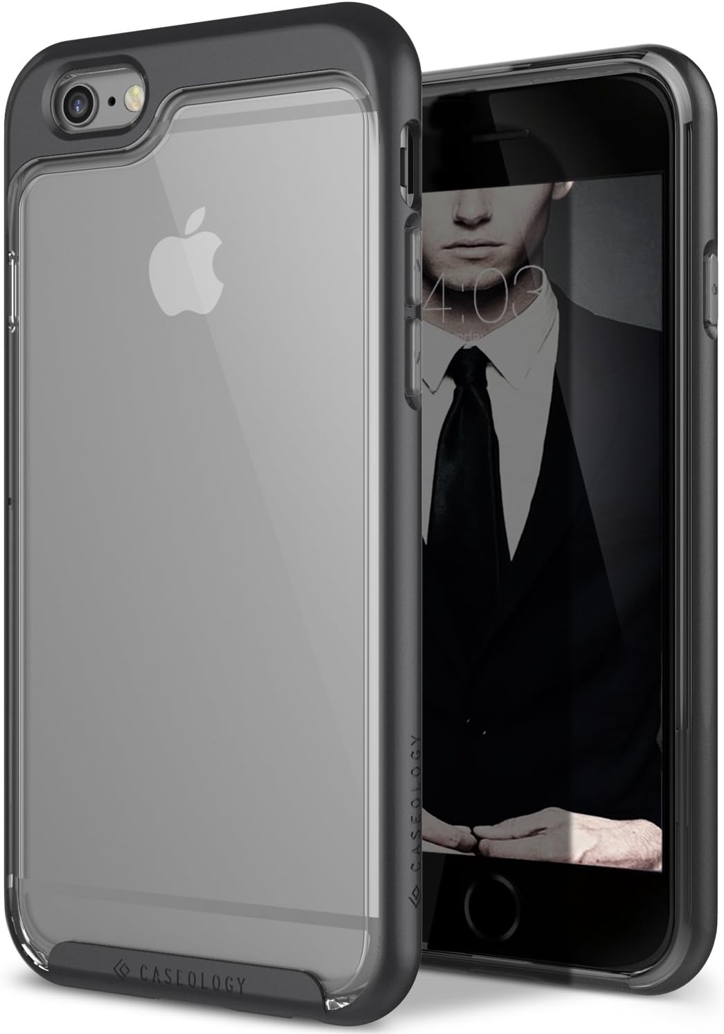 Caseology Skyfall for Apple iPhone 6S Plus Case (2015) / for iPhone 6 Plus Case (2014) - Black (D)