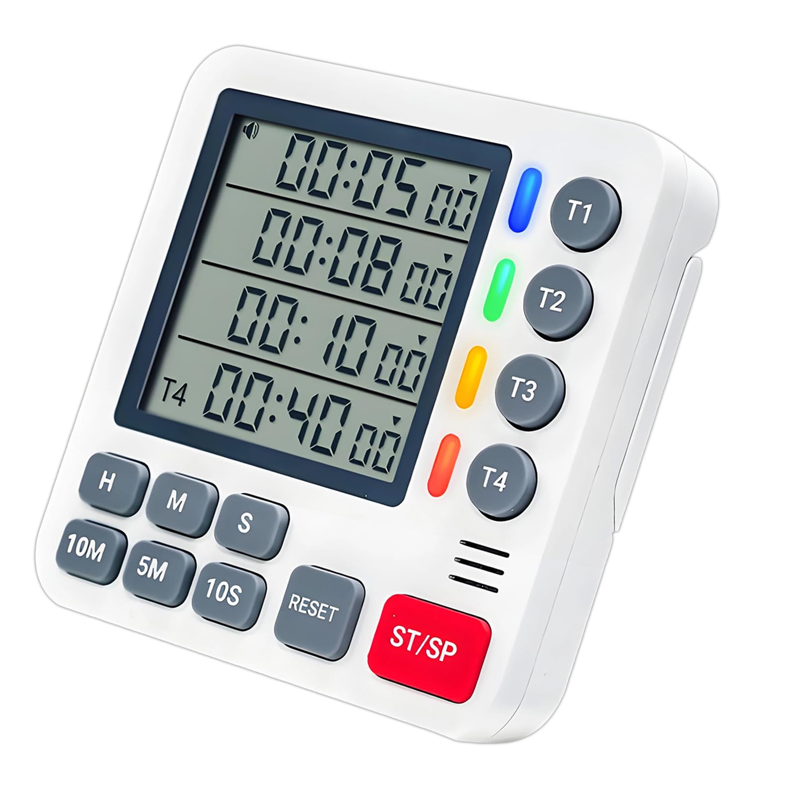 Kaeltsyn Lightweight High Accuracy Timers With 4 Separate Displays For Simultaneous Timing Applications Sports Timers