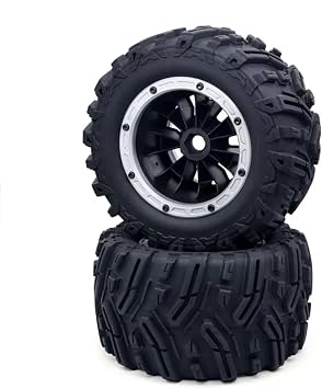 RC Tyre Toys Models Compatible With ZD For Racing MX-07 2Pcs 188mm Tire Wheel Tyre 1/7 RC Car Spare Parts Replacement Accessories