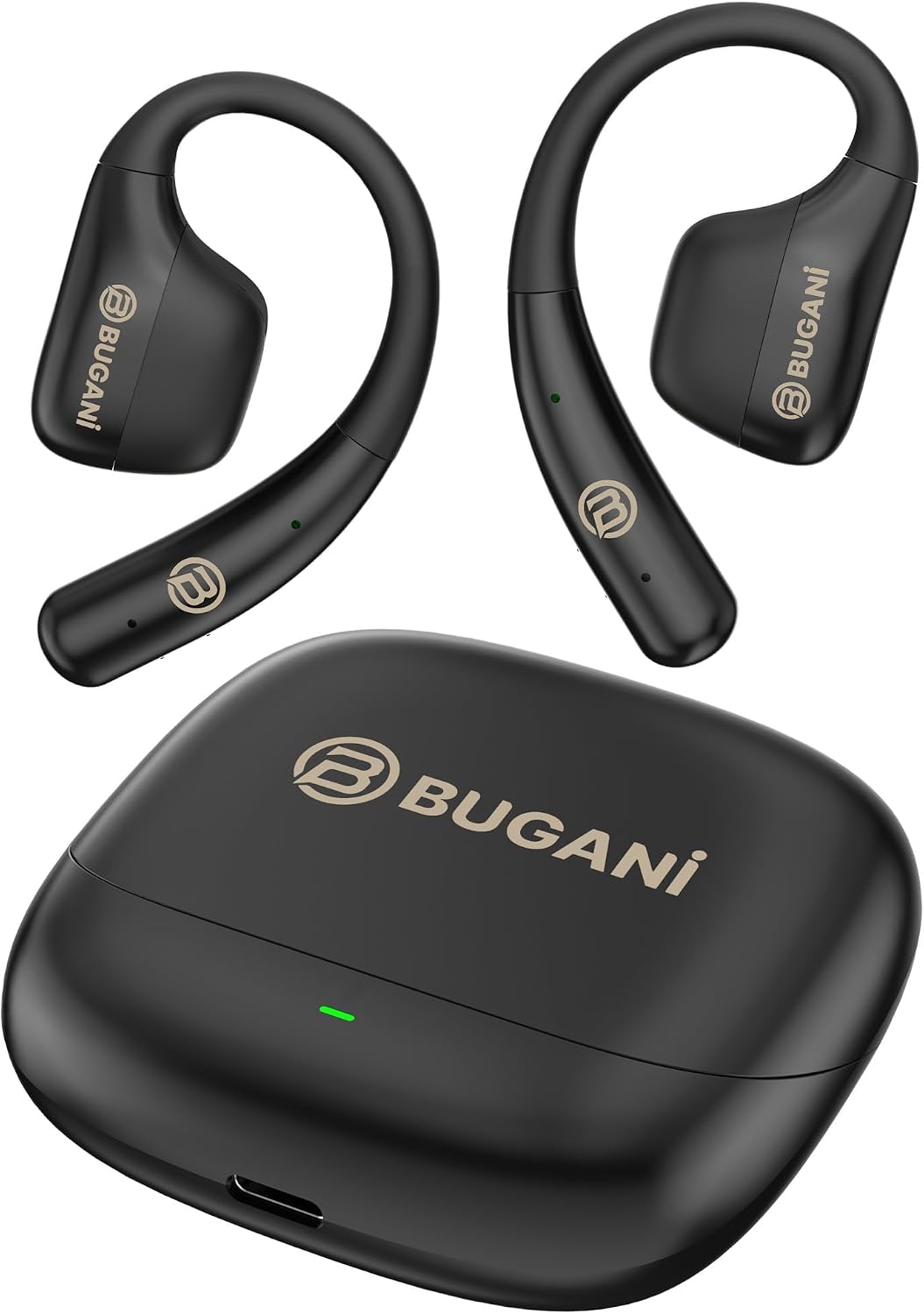 BUGANI Open Ear Earbuds, Open Ear Headphones Running Earbuds Wireless