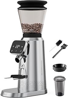 Tuni G2 Conical Burr Coffee Grinder, 70 Grind Settings, Stainless Steel