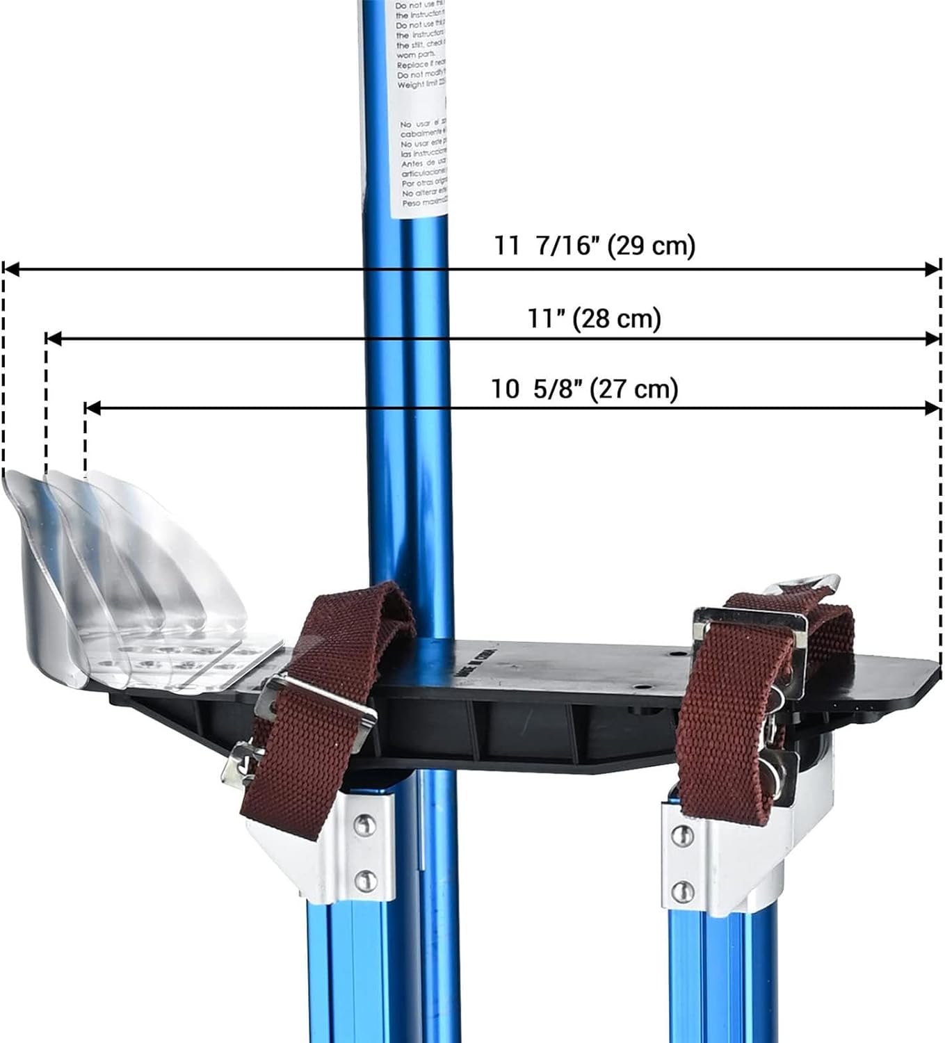Painting Drywall Stilts, 18-30" /24-40" Height Adjustable Lifts Paint Stilt for Sheetrock Painting Finishing Pruning Branches or Cleaning,30inch