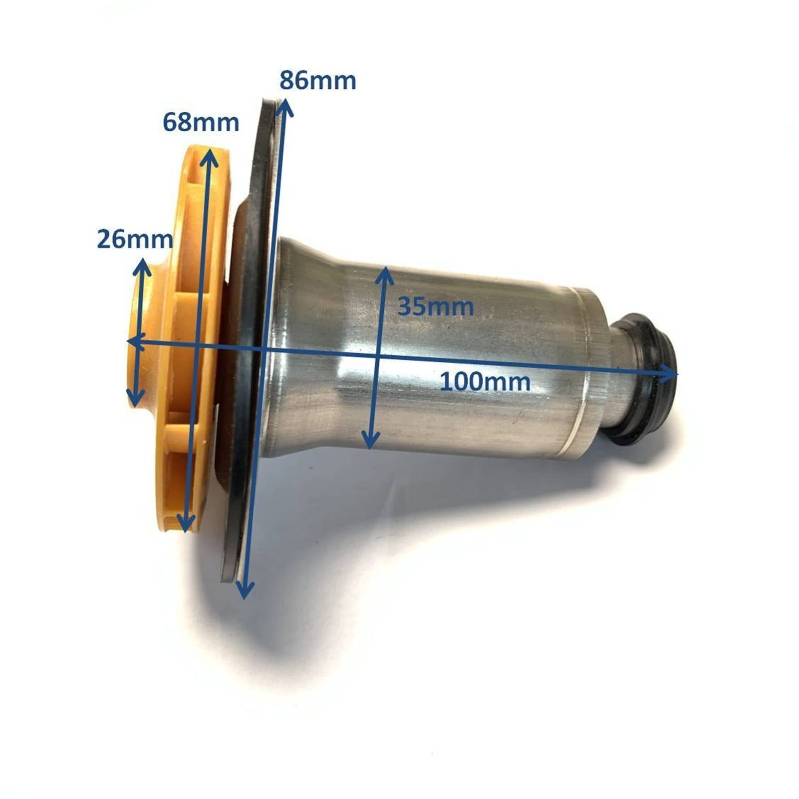 Mini-pompe à petite puissance de haute qualité Chaudière à gaz Pièce de circulation de circulation d'eau Pompe du moteur Rotor Feuilles d'eau for Wilo TSL12 / 5-3C TSL 12 / 5-3C Utiliser dans la chaud