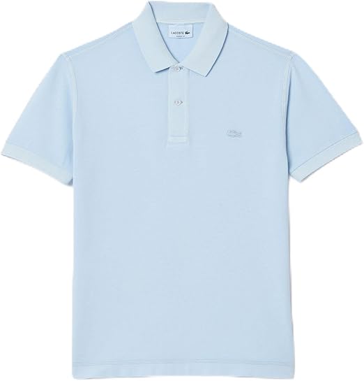 ラコステ　ミネラルダイ鹿の子地ポロシャツ メンズ　Mサイズ ph3450-ivt-fn.