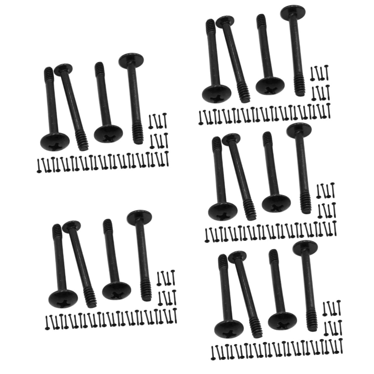 5 Set Viti Per Ventole Raffreddamento Per Computer Resistente Per Installazione Ventole Pc E Case Viti Per Cooling Fan Compatibili Con Pc 50 Pezzi*5