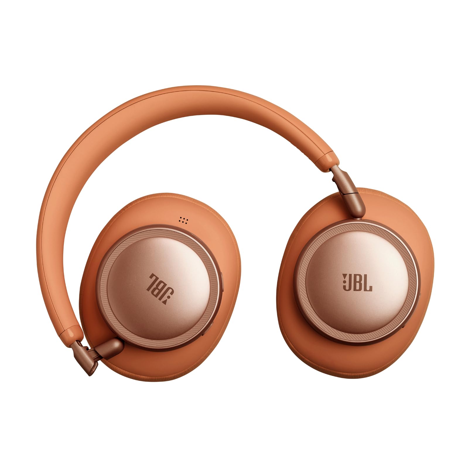 JBL Live 780NC Casque Circum-Auriculaire sans Fil à Réduction de Bruit Adaptative, Son Spatial, Commande Vocale et JBL Pure Bass, Orange
