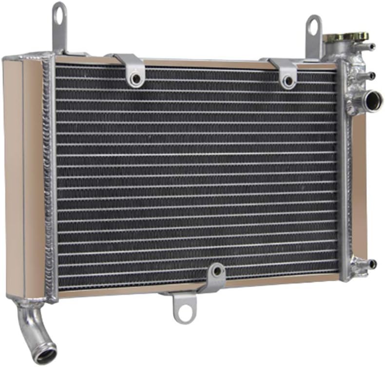 ALLOYWORKS Motorcycle Radiator, Full Aluminum Radiator For 1997-2007 Yamaha YZF600R YZF-600R Thundercat US