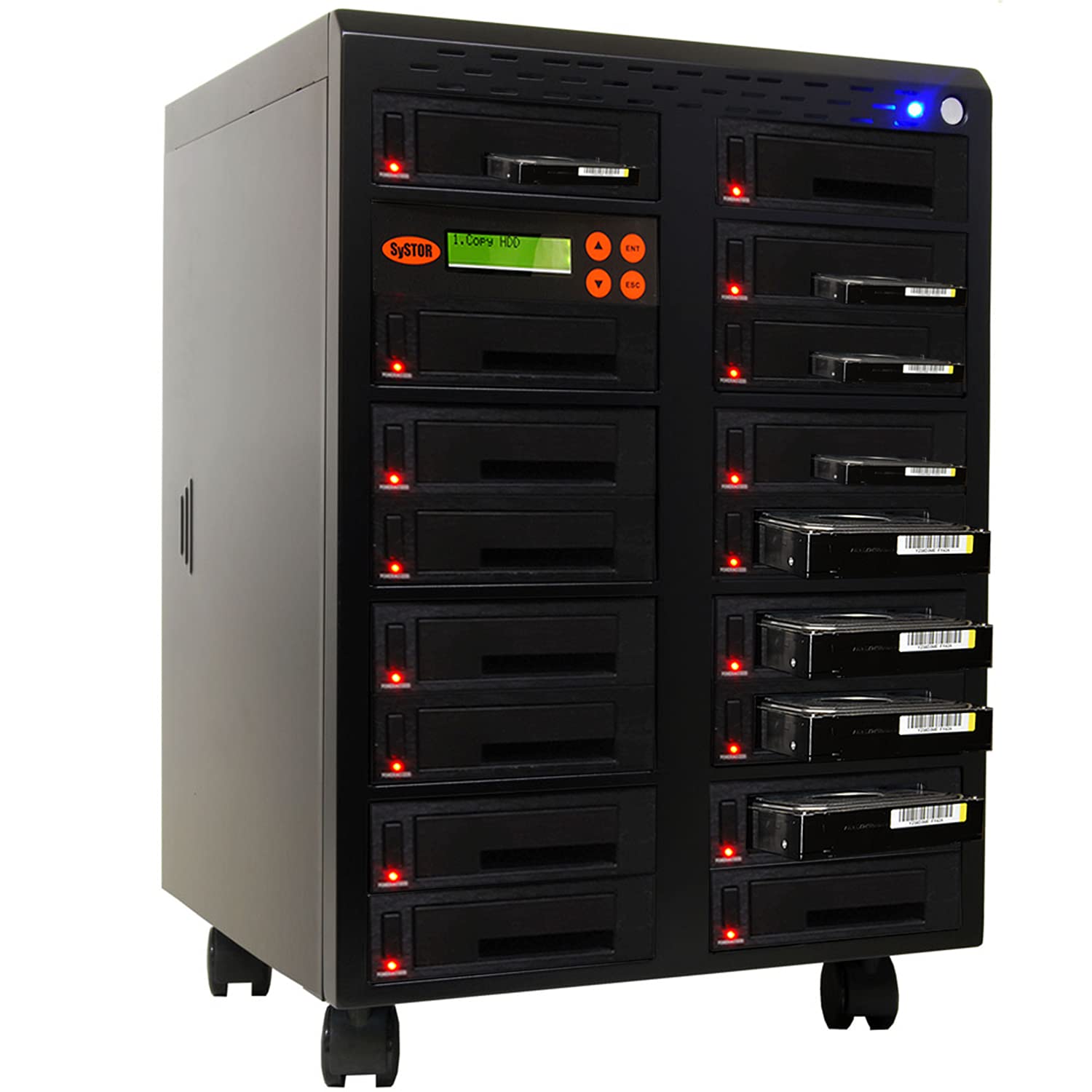 Systor 1:16 HDD/SSD Hard Drive Duplicator - up to 9GB/Min - SYS2016HS-DP