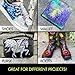 Acrylic Leather Paint for Shoes & Purses - Shoe Painting kit for Sneakers - Pintura para Zapatos Paint - Colorful Sneaker Customization Kit
