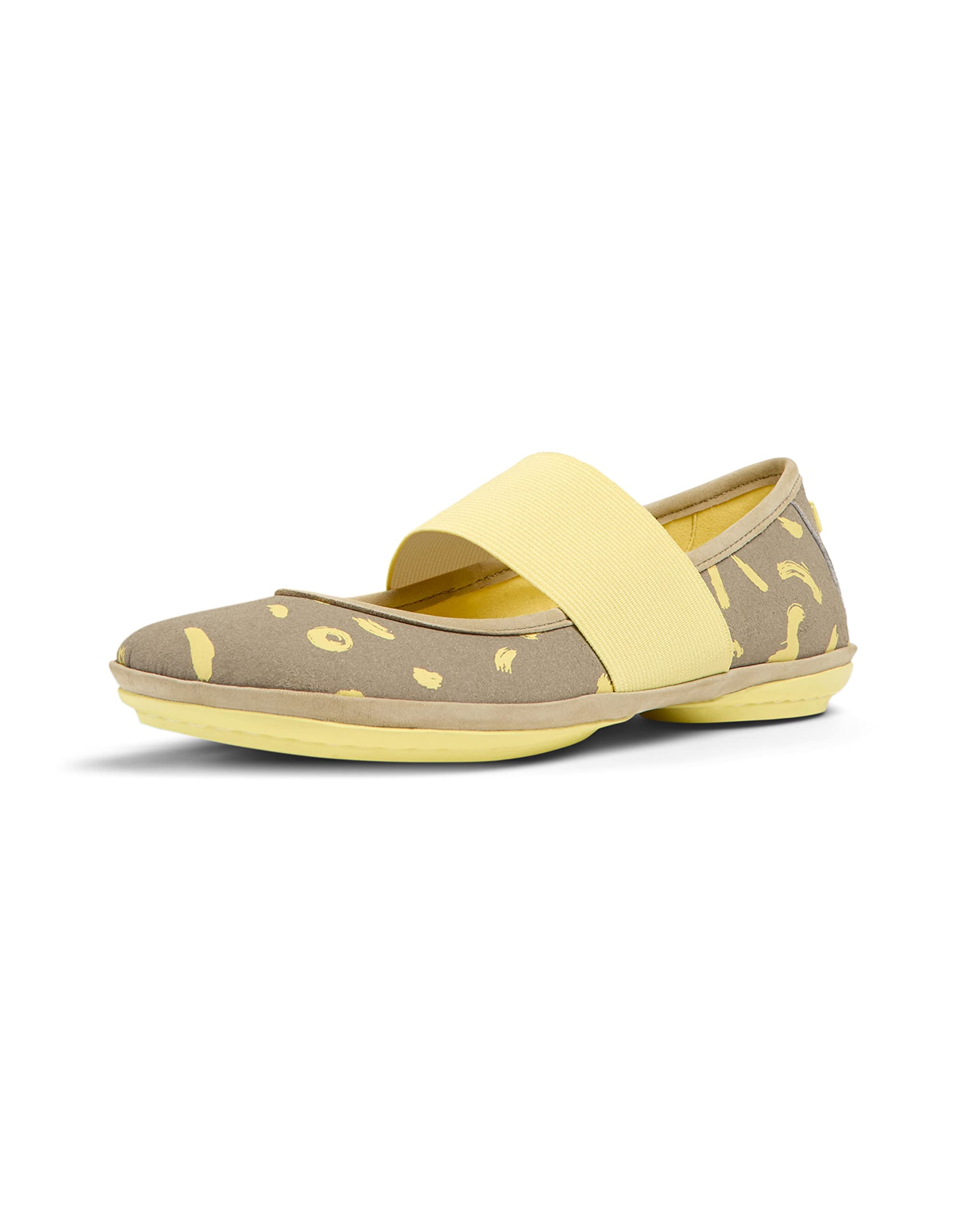 Camper Right Nina, Mary Jane Flat, Multicolor,