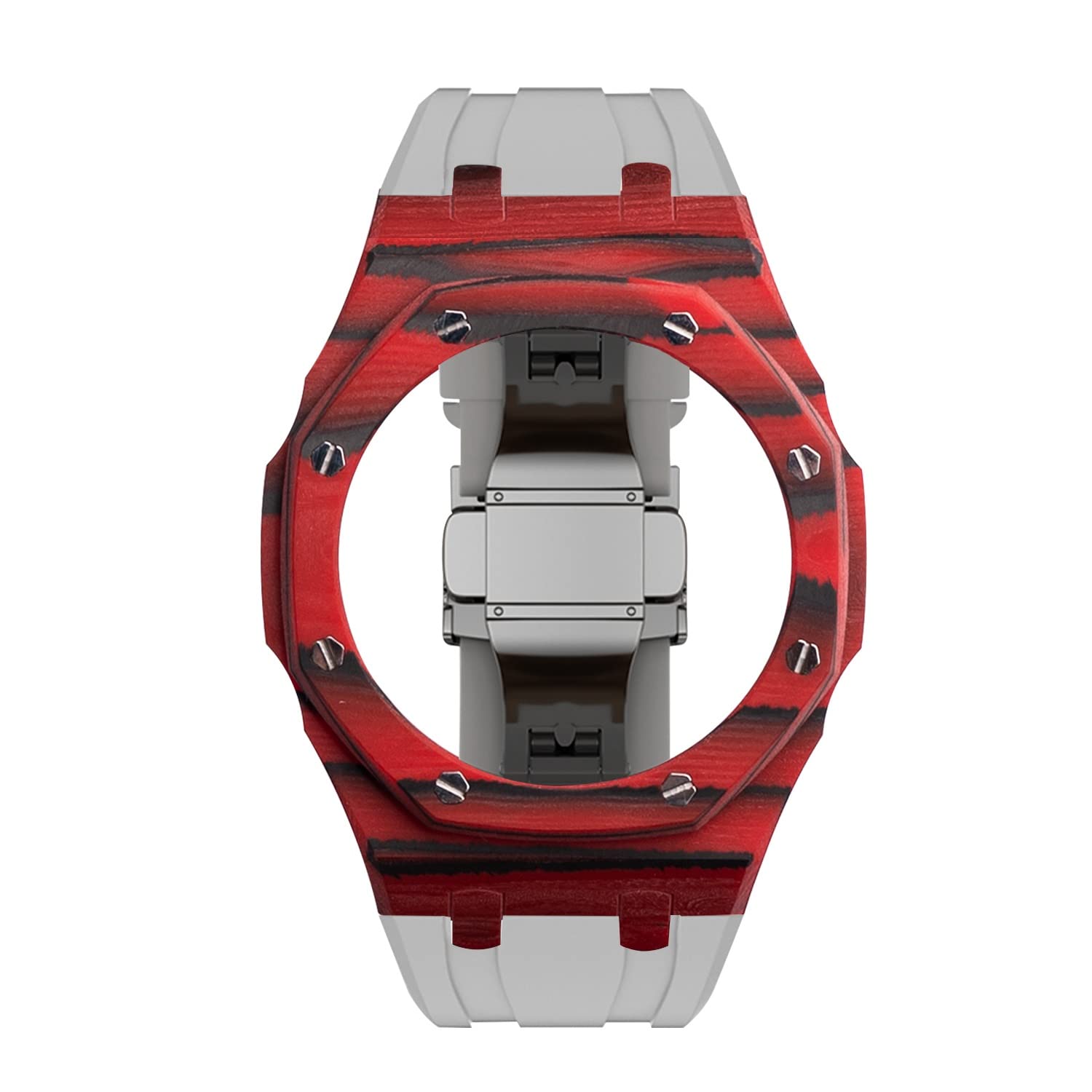 Kit modification de luxe GA2110 boîtier carbone contre usure montre