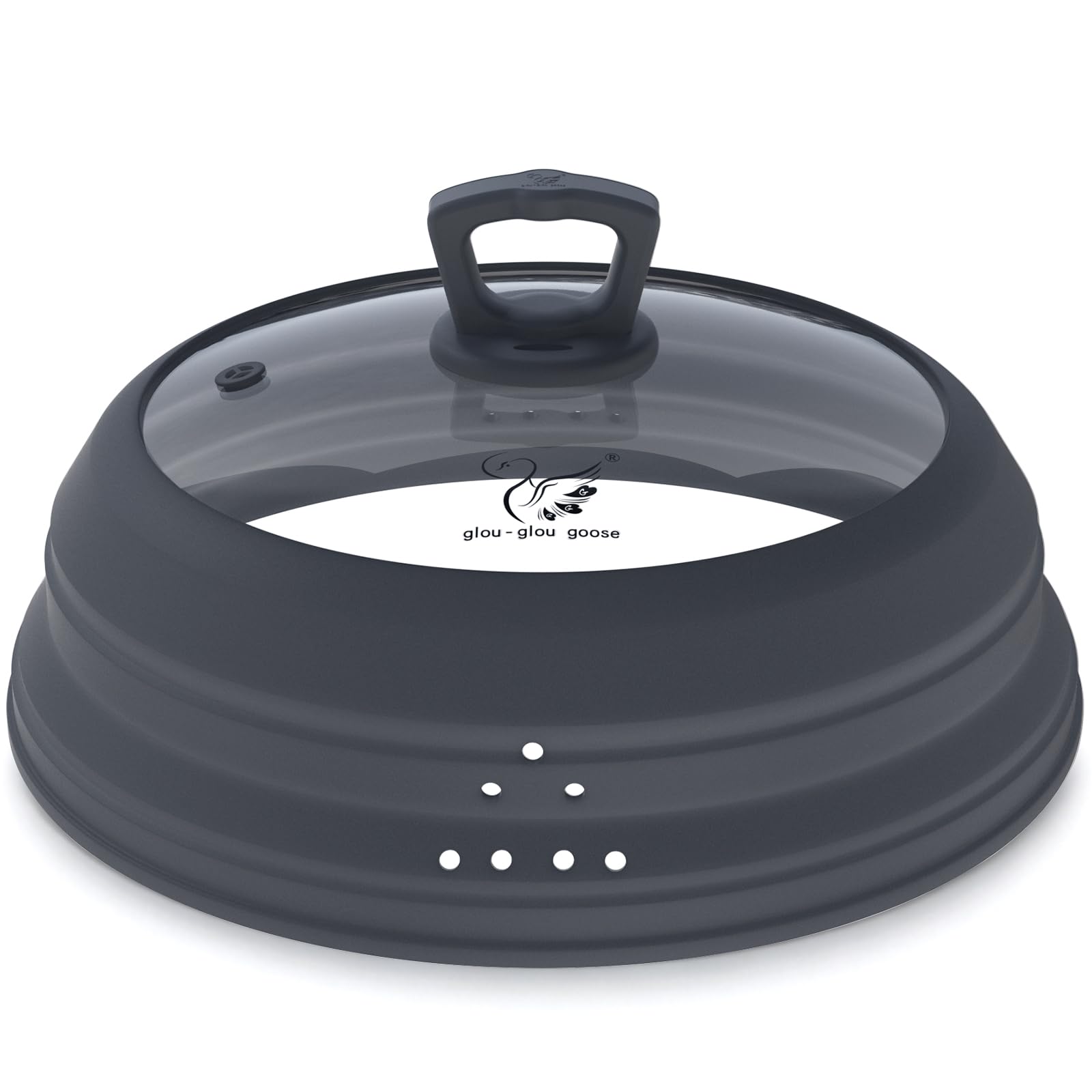 Microwave Splatter Cover - Vented Glass Lid -12 Microwave Splatter Cover - Vented Glass Lid -12