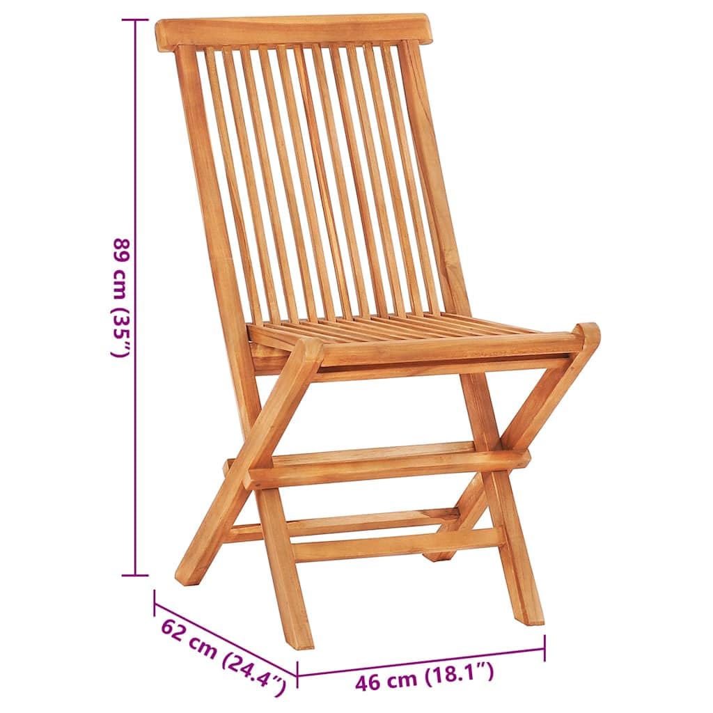 vidaXL Ensemble de Bistro 3 pcs avec Coussins Gris Bois de Teck Massif