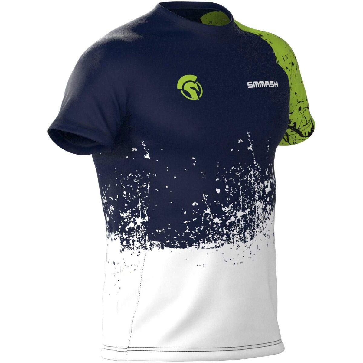 SMMASH Ocr Legion Profesionalmente Camiseta de Running para Hombre Manga Corta, Compresión Corriendo Camiseta, Ocr, Outdoor, Material Transpirable y Antibacteriano