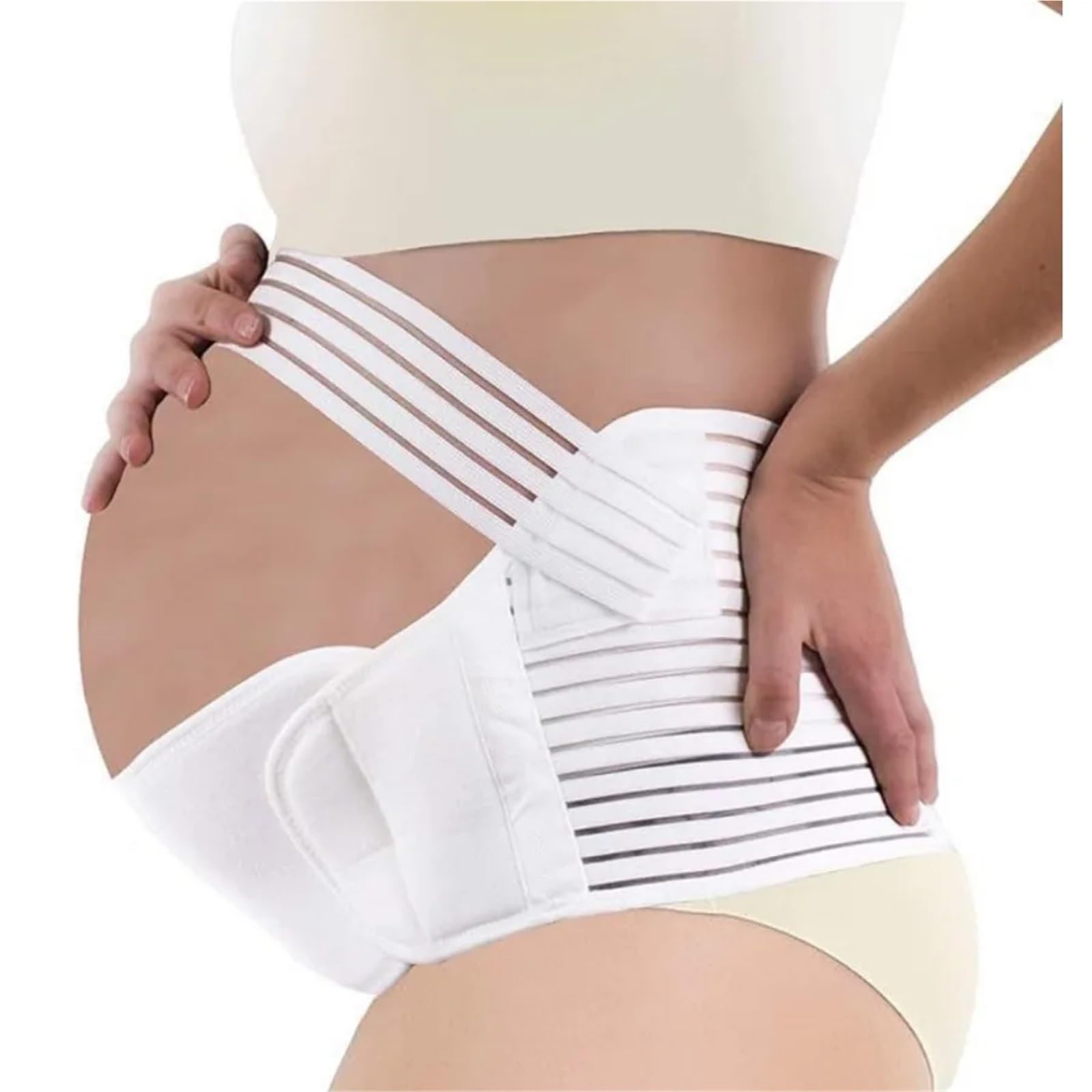 Pancera Gravidanza Cinghie di sostegno for l'addome Donne incinte | Supporto for la pancia a medio termine e tardivo for il comfort delle madri in attesa(Black 2,XL)