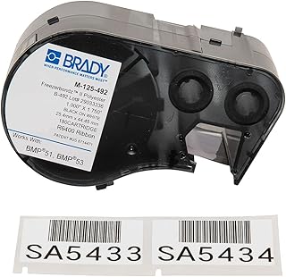 Brady M-125-492 Label, Freezerbondz II Polyester, 1.000