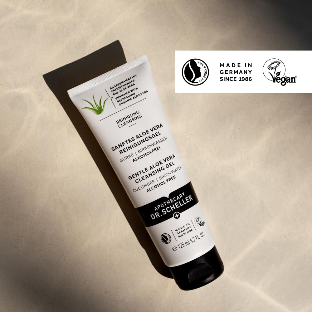 APOTHEKER DR. SCHELLER Sanftes Aloe Vera Reinigungsgel : Amazon.de: Kosmetik