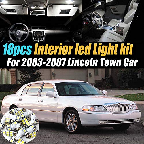 Kit de 18 Bombillas LED Para Interior de Auto 6000K miniatura 1