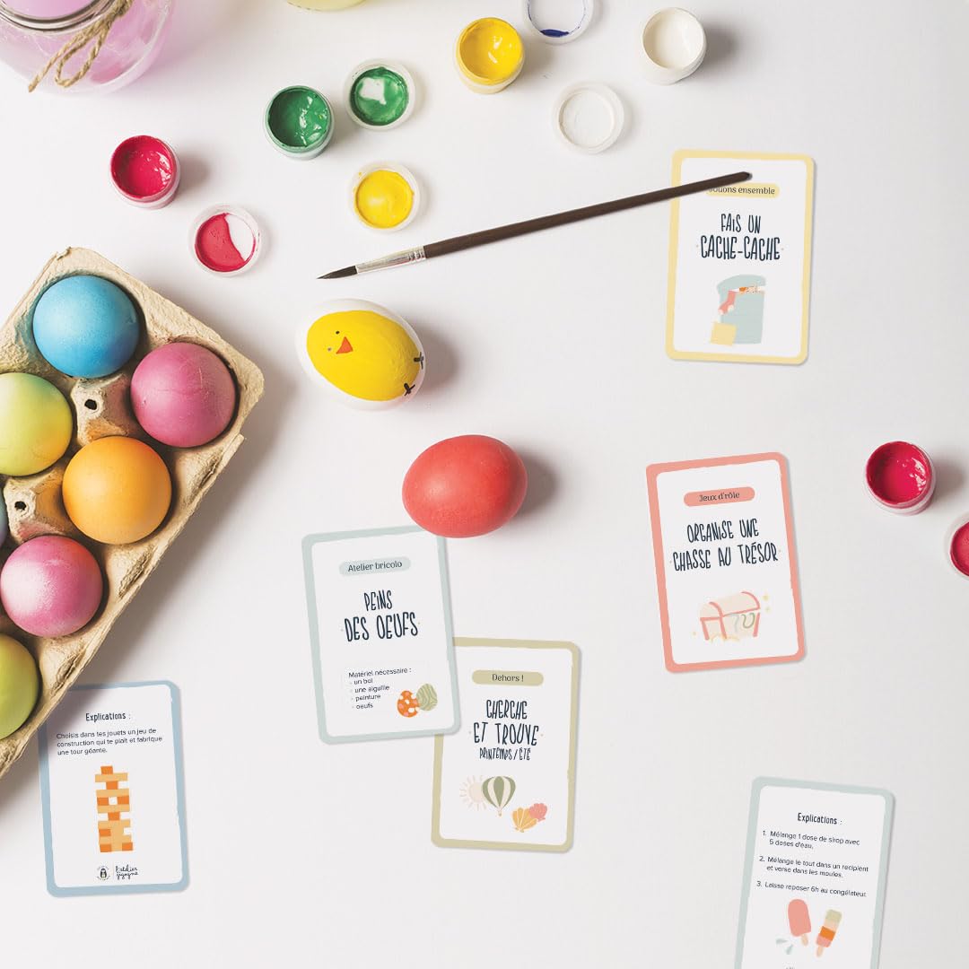 50 Activity Ideas Cards to Learn to Take Care Without Screen - Image 4