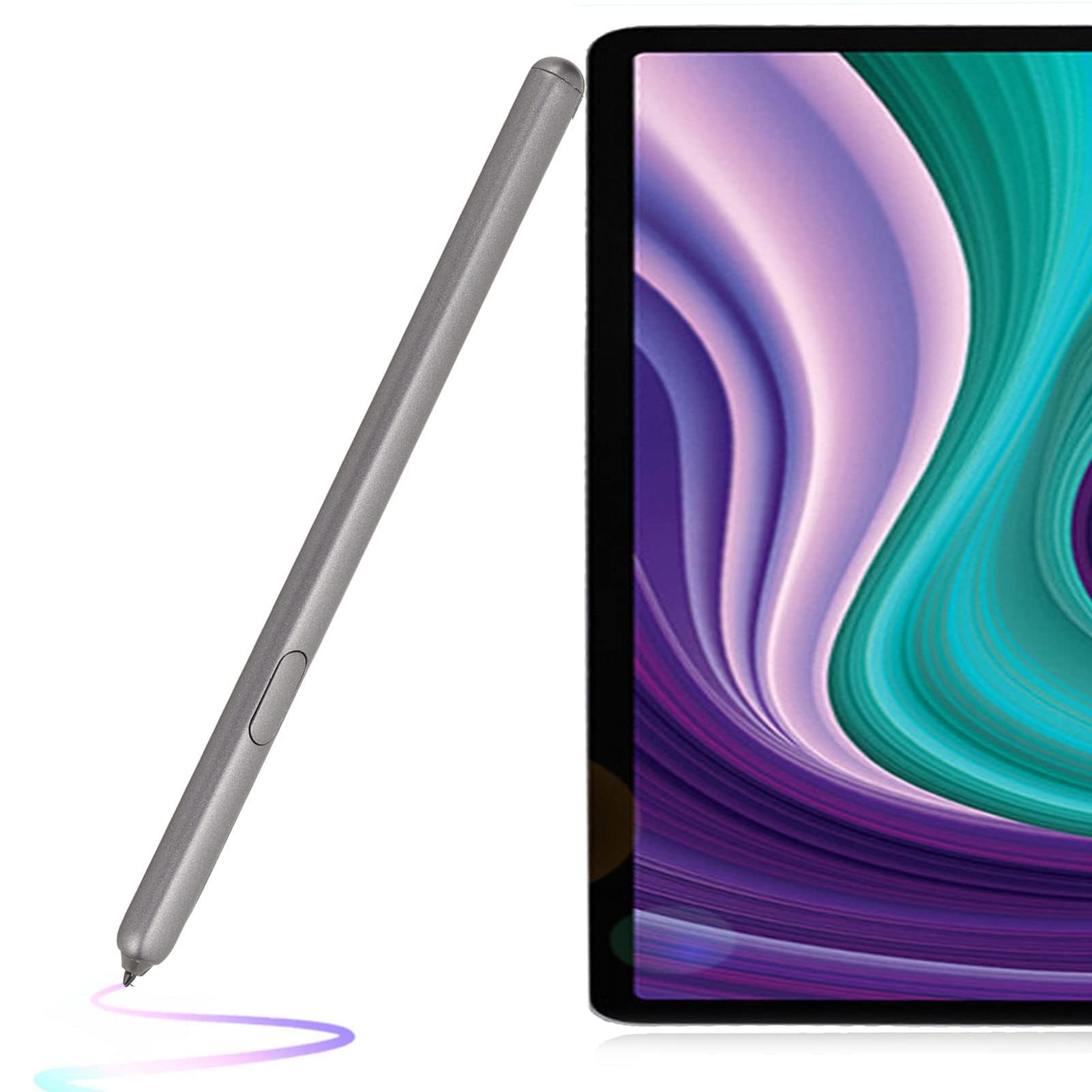 Dpofirs Tab S6 Pen para Tab S6 10.5in SM T860 SM T865, Stylus Pen Touch Pen con 5 X Pen Nib, Tablet Stylus de Reemplazo de Alta Sensibilidad (Gris)