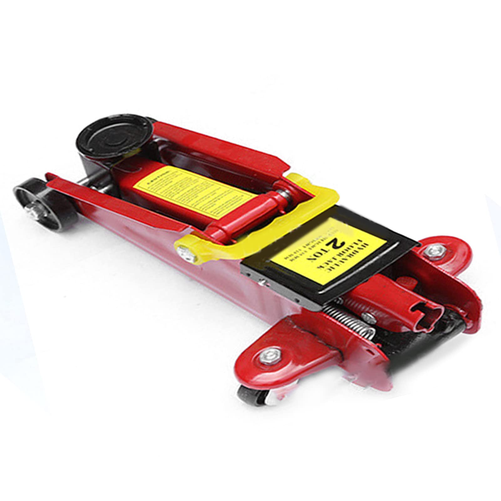 Cocoarm Gatos Hidráulicos, Material Metálico, Gatos Manuales de Tipo Horizontal 2T, de Elevación de 165 Mm, Portátiles para Reparación de Automóviles y Hogares