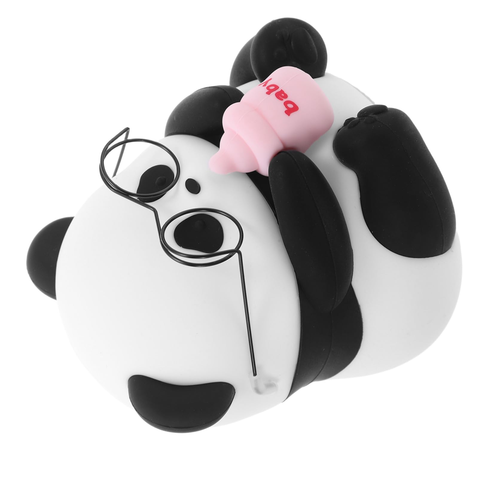 Homoyoyo Lámpara Nocturna Panda de Silicona Suave Luz LED Regulable Recargable y Táctil Luz de Mesa para Dormitorio Infantil y Acogedor