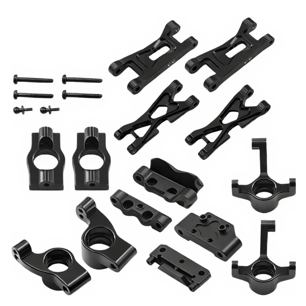 Achsschenkel C-Naben Aufhängungsarme Schott for BT-Upgrades Teile 1/24 Zubehör Rc Car(Rood)