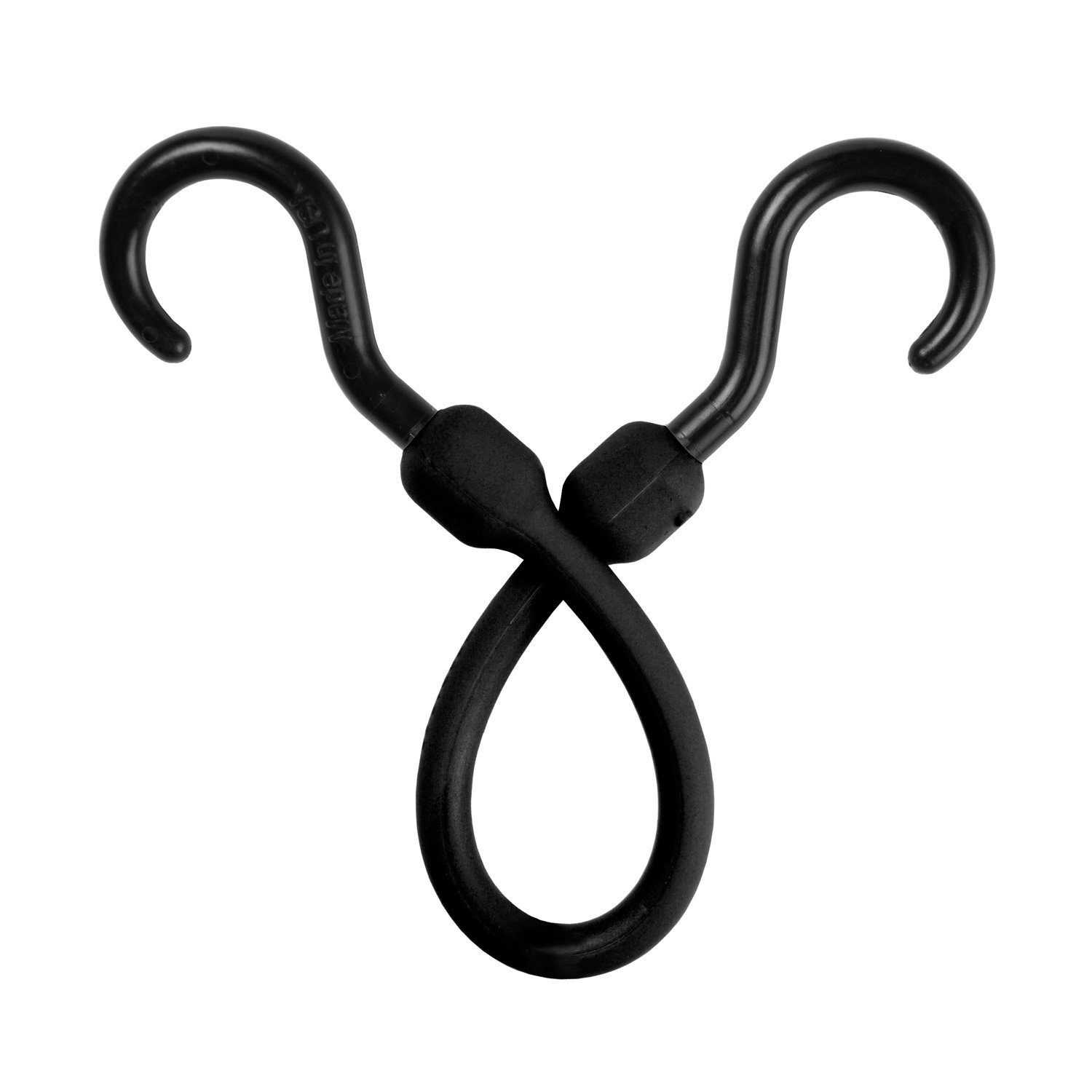 The Perfect Bungee, PC12BK Easy Stretch Cord, 12", Black