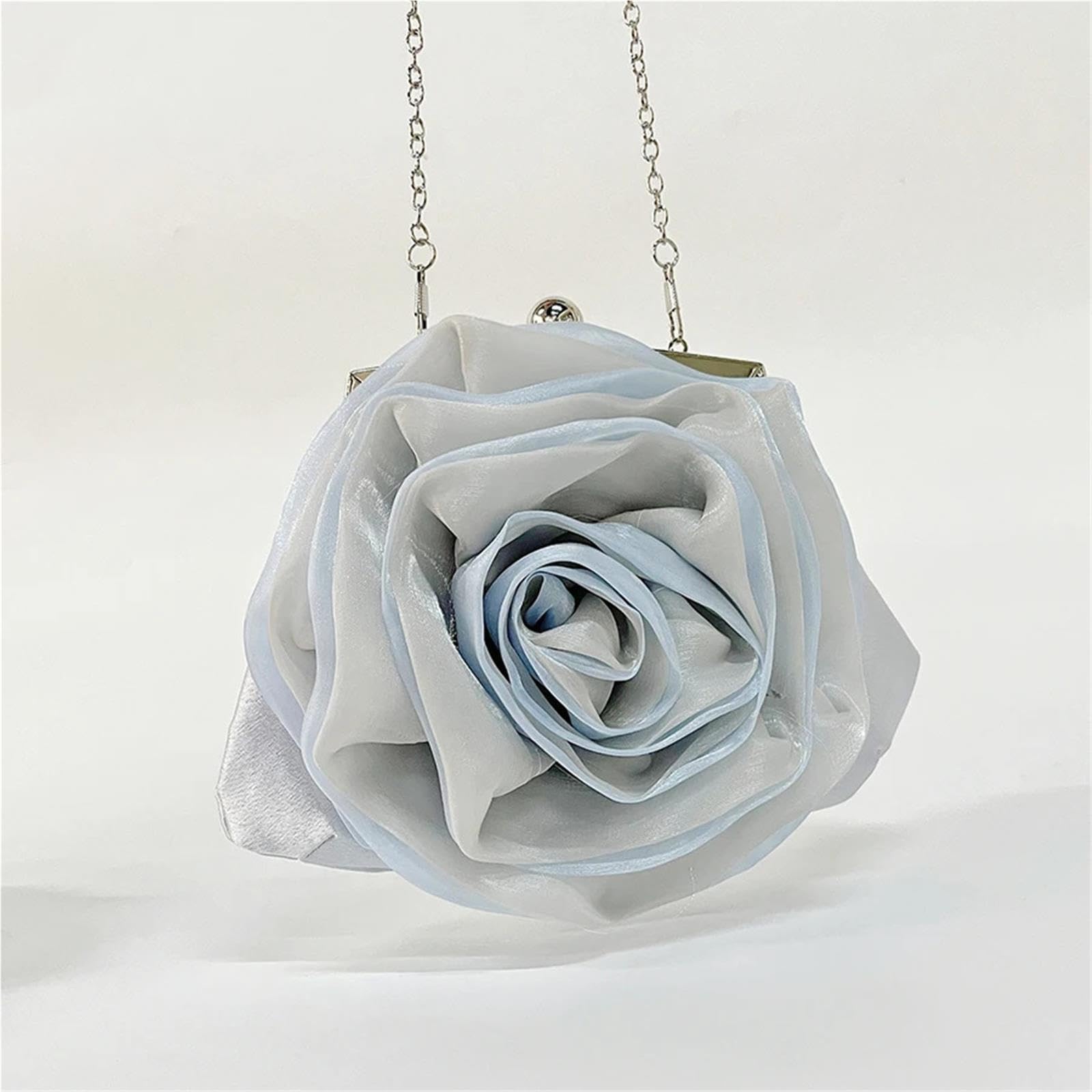 Borse da donna in raso con design floreale vintage