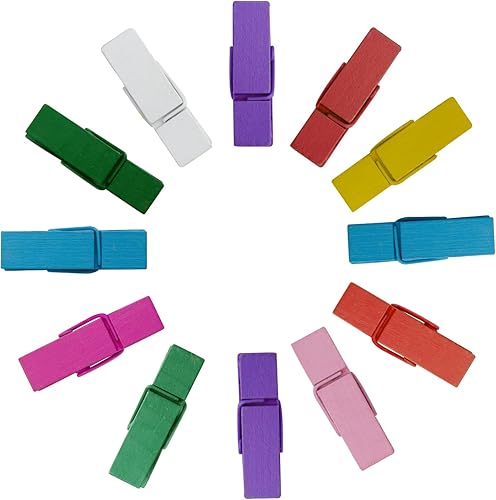 Paquete de 12 clips magnéticos multicolores para nevera con clips, imanes de refrigerador para el hogar, cocina, aula, decoración de oficina,