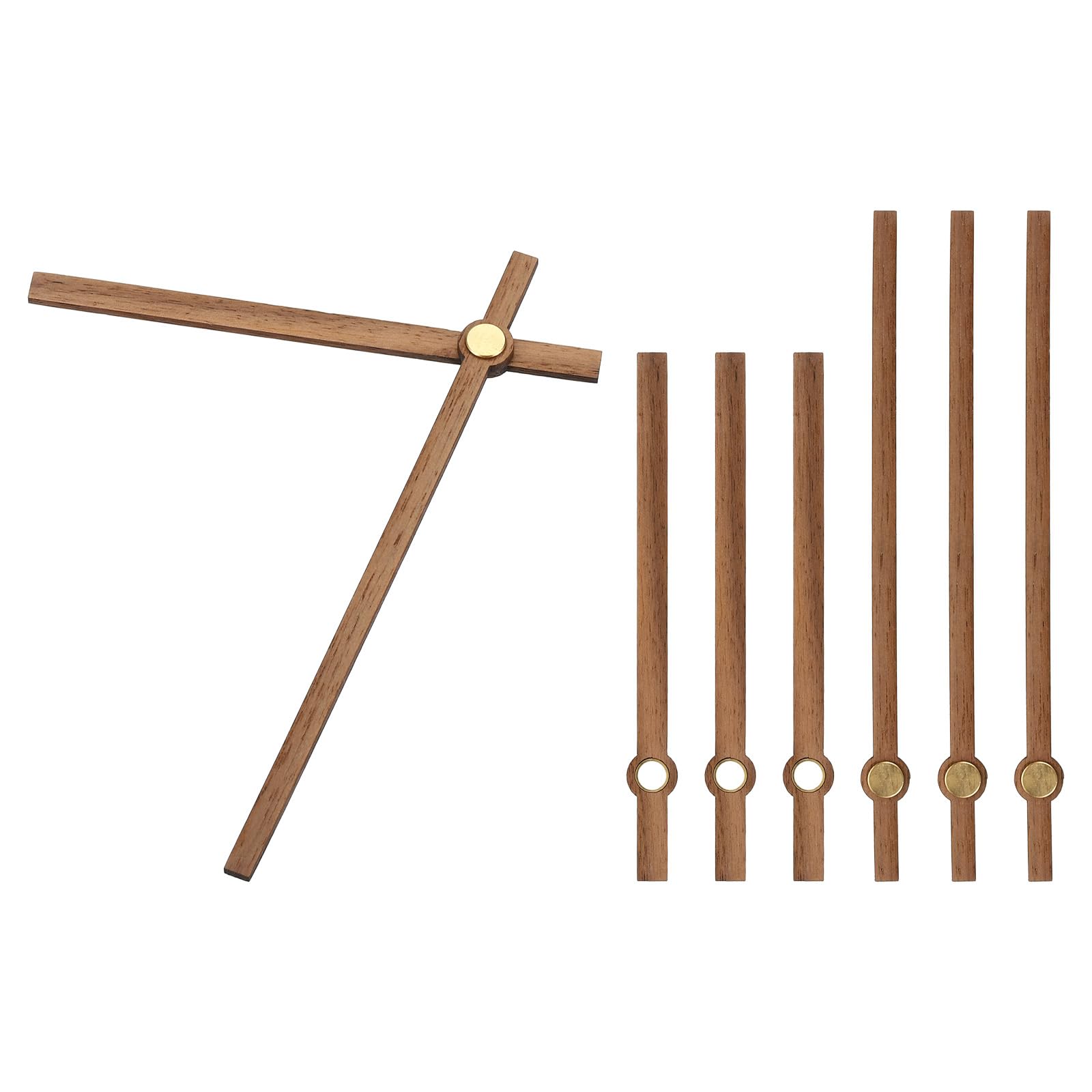 Aiguilles d'horloge en bois PATIKIL de rechange légères pour réparation E1