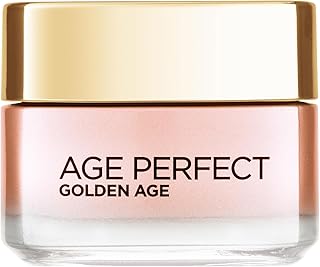 L'Oréal Paris – Age Perfect Golden Age – Soin Jour Rosé Re-Fortifiant – Crème de Jour Anti-Relâchement & Eclat – Enrichi en Cellules Natives de Pivoine et Calcium/Vitamine B3 – 50 ml