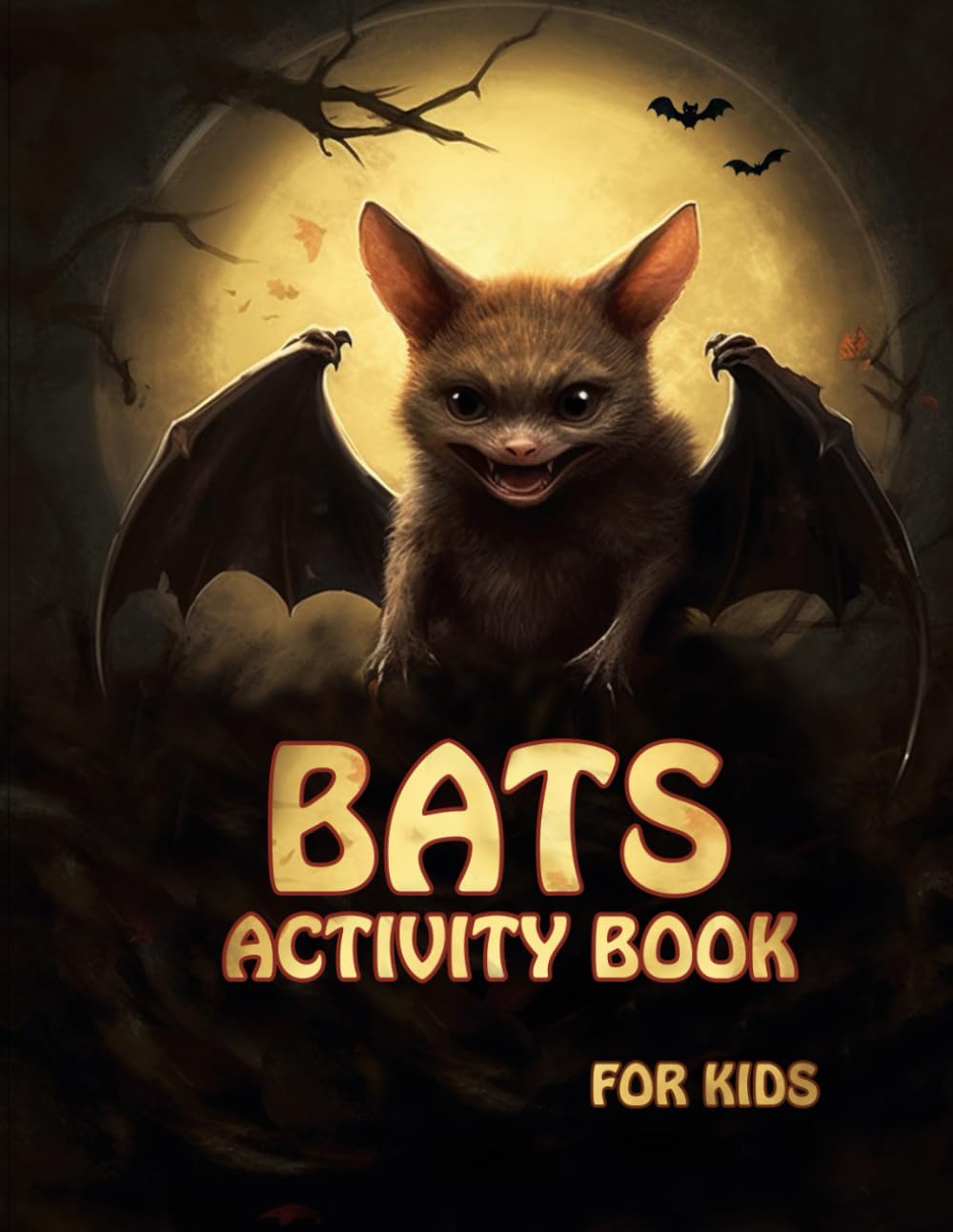 Bats Activity book for kids: Activity for boys 6-8, 8-10 ages, halloween, mazes, sudoku, coloring pages, i spy, shadows, differences
