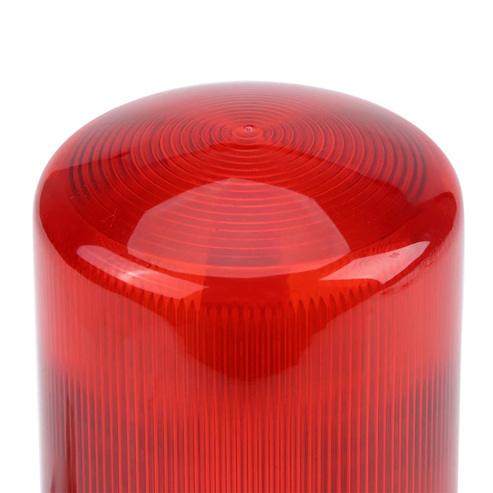 Spia di avvertimento LED rosso Spia di emergenza Lampadina rotante Luce del faro Lampada del faro AC220V