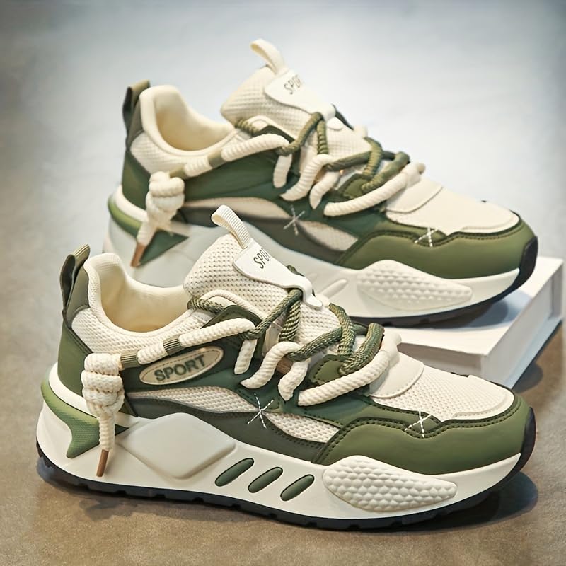 Men's Fashion Sneakers Low Top Lace Up Sneakers, for Outdoor Walking Traveling2