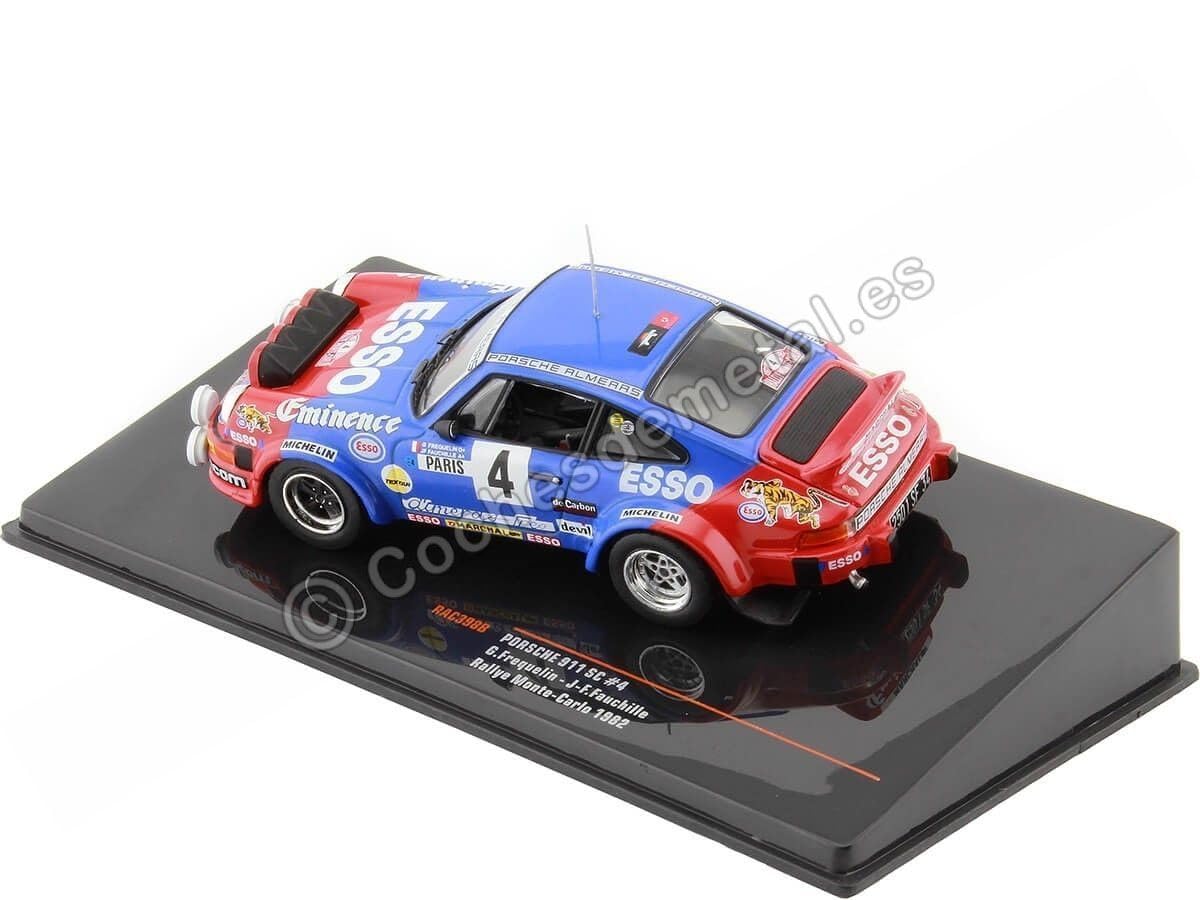 Miniature Ixo Altaya - Porsche 911 Rallye, échelle 1/8 - Occasion