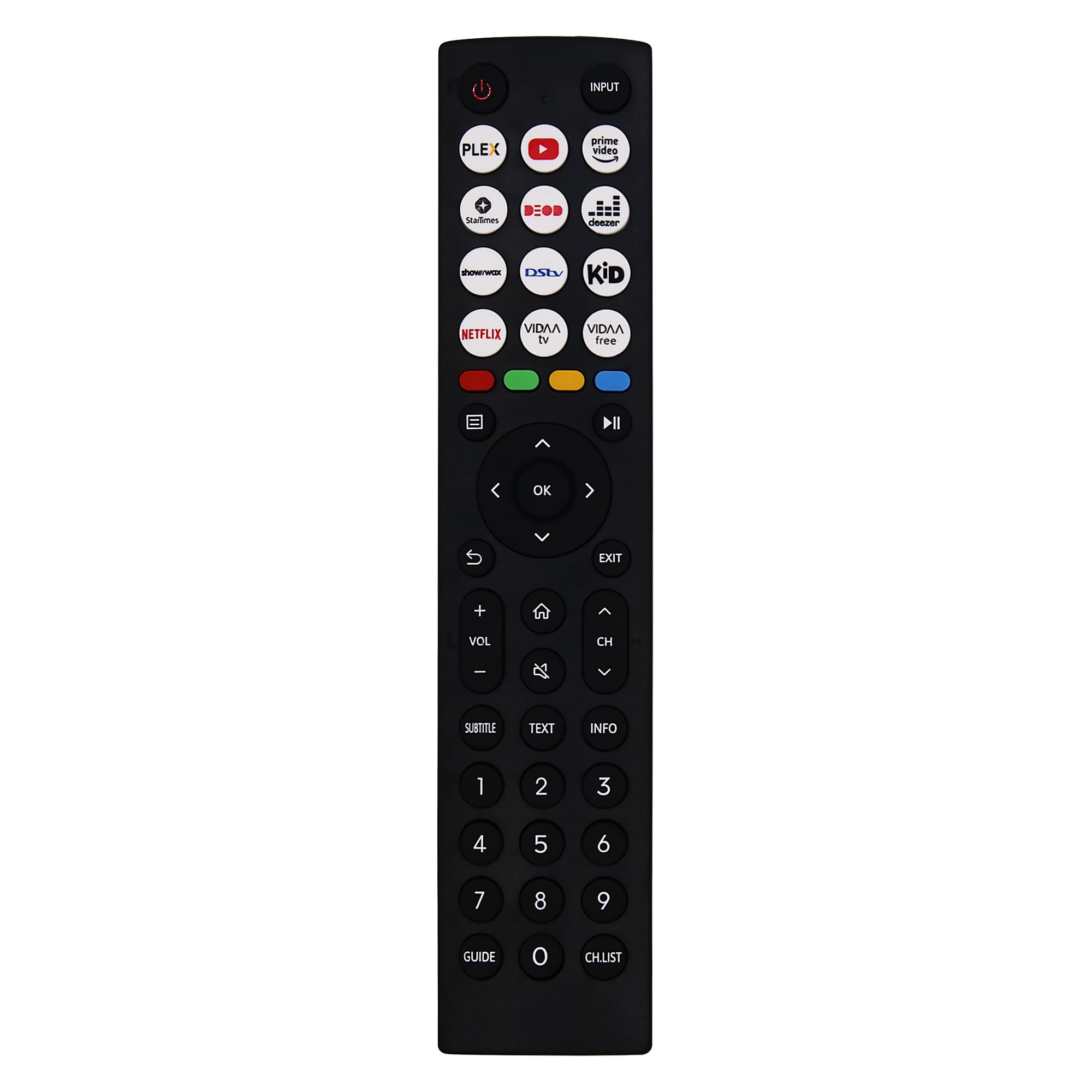 New Replacement Universal Remote Control for Hisense TV Remote Control Compatible with Hisense VIDAA TV 40A4KV 32A4KV 43A4KV - No Setup Needed